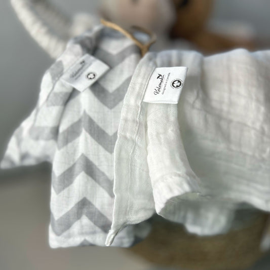 Organic Cotton Blankets | Muslin Swaddle | Kalomah General Mercantile
